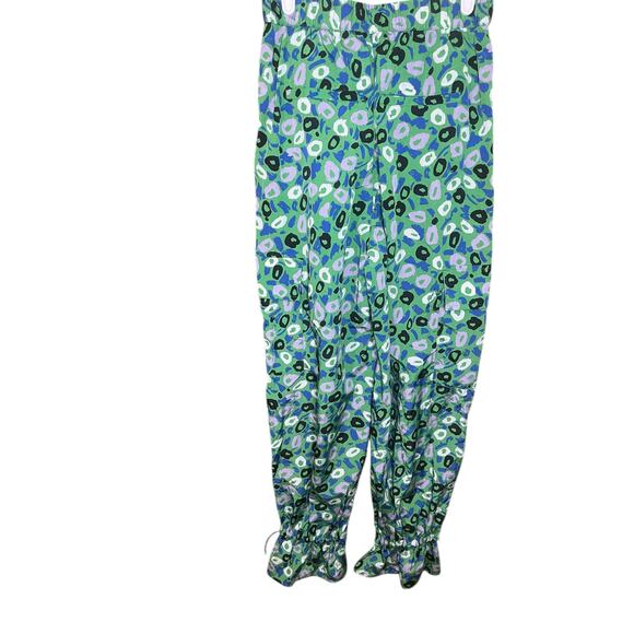 Diane Von Furstenberg for Target Green Dot Cargo Pants Nylon Size XS - Picture 5 of 8